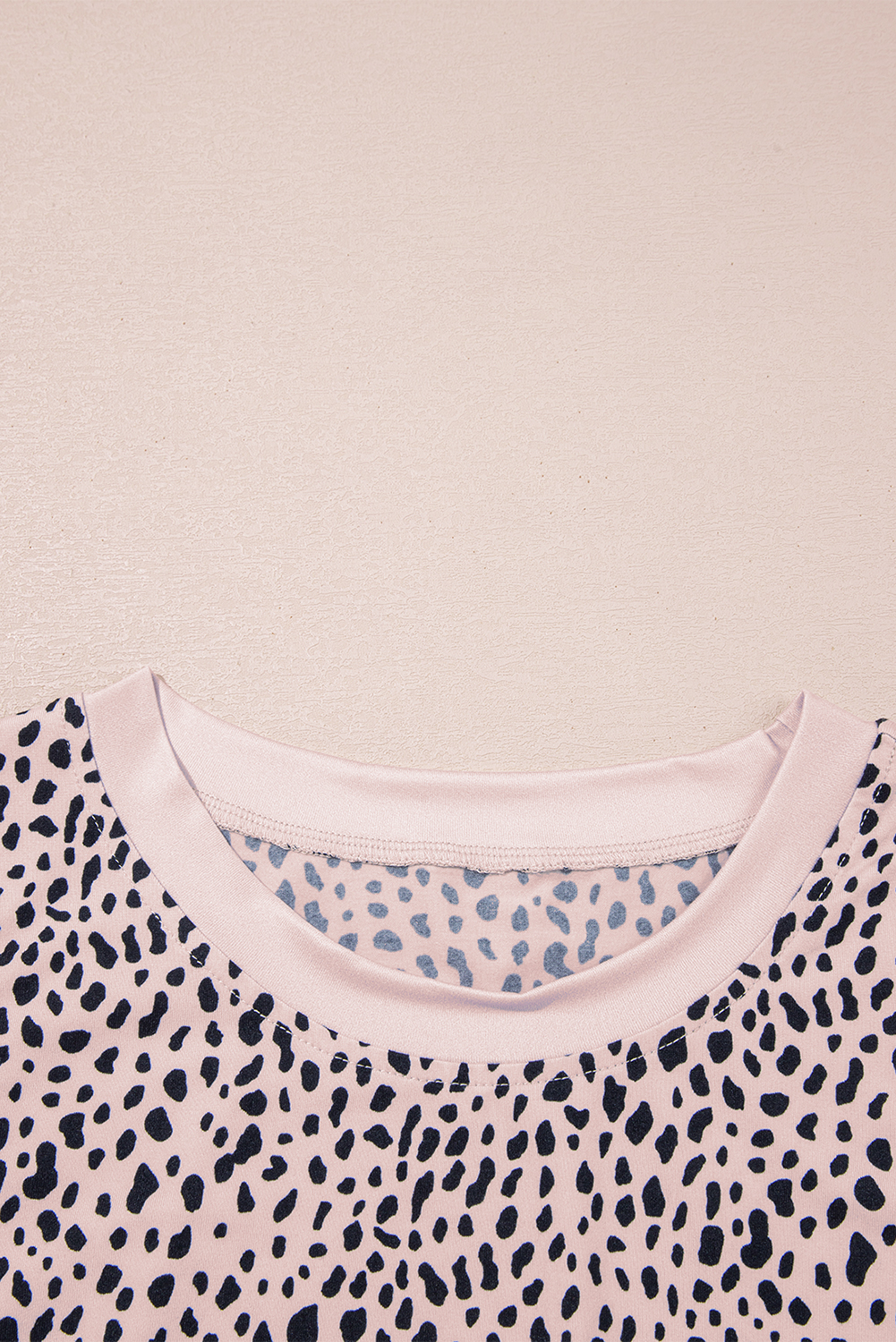 Apricot Leopard Round Neck Tank Top - loveforevers