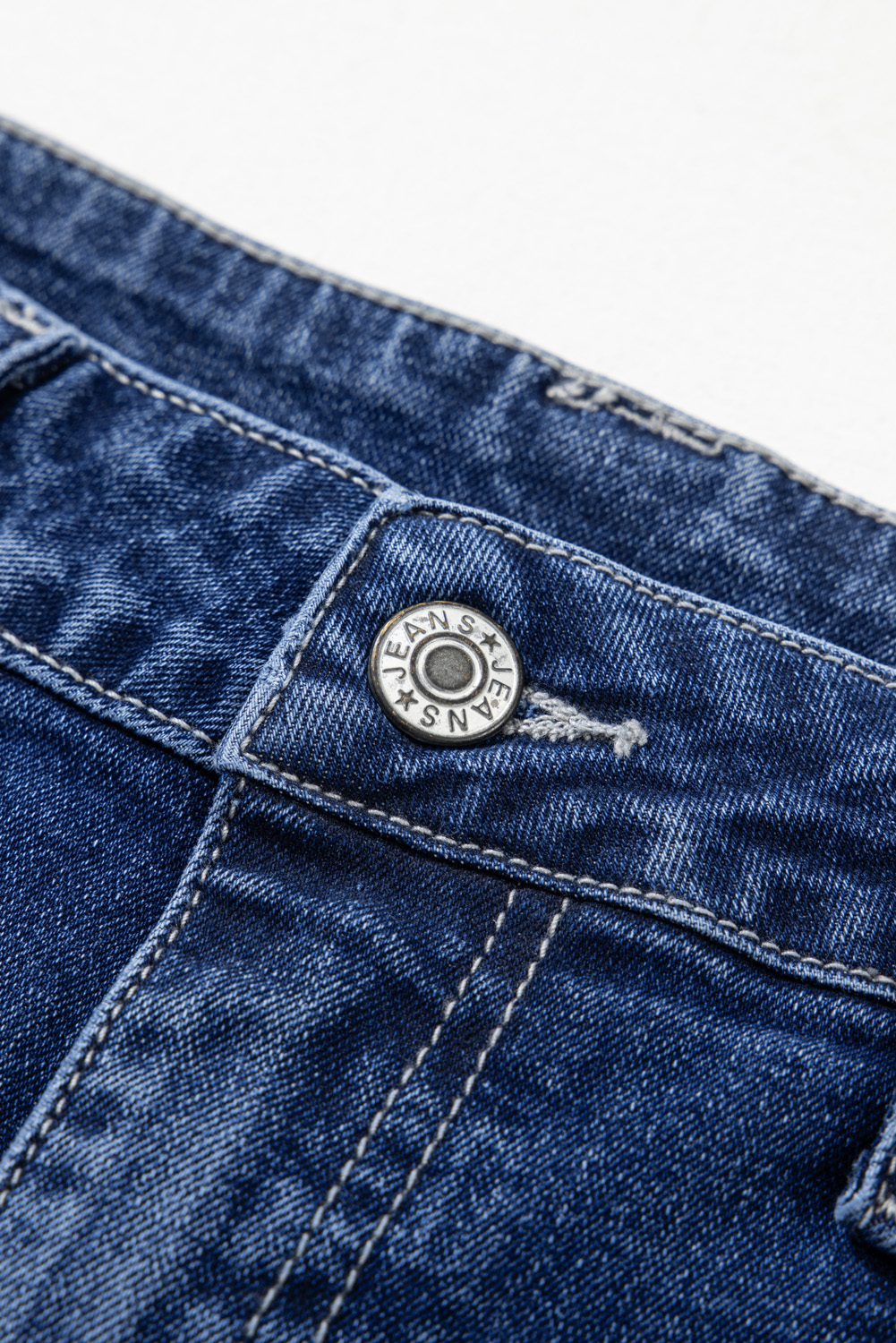 Sail Blue Wide Leg Pocketed High Waist Jeans - loveforevers
