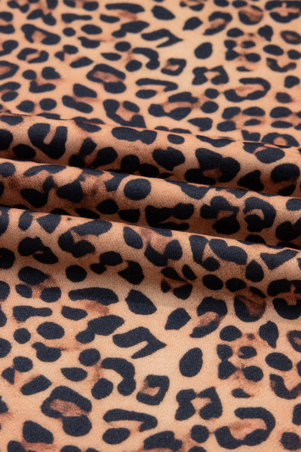 Khaki Leopard Pullover and Pants 2pcs Outfit with Bow Embroidery - loveforevers