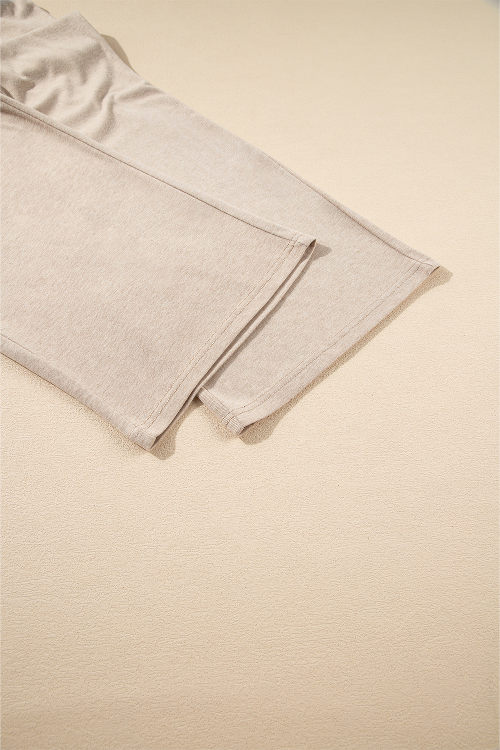 Oatmeal 3-Piece Cozy Knit Lounge Set - loveforevers