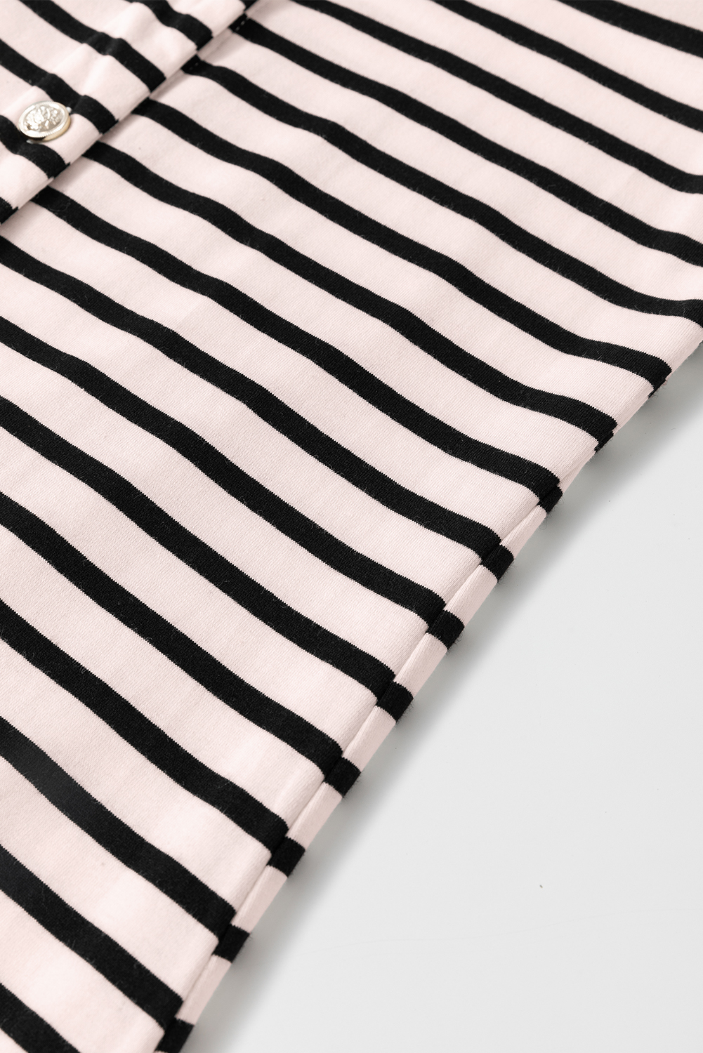 White Striped Print Sleeveless Buttoned Maxi Dress - loveforevers