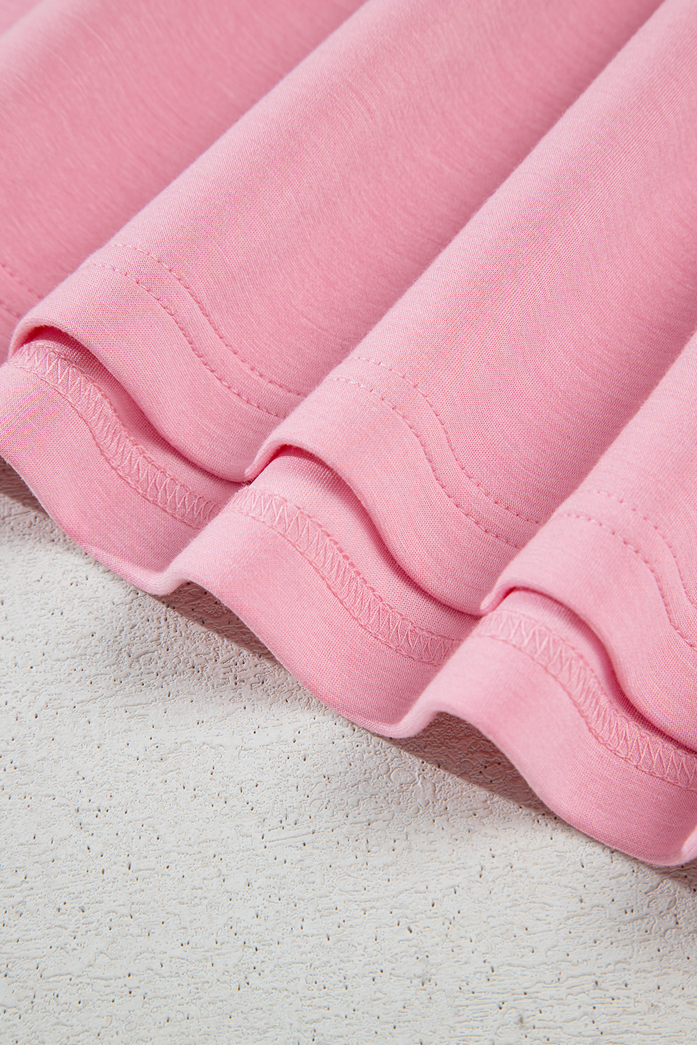 Pink Bow Applique Half Sleeve T-shirt - loveforevers