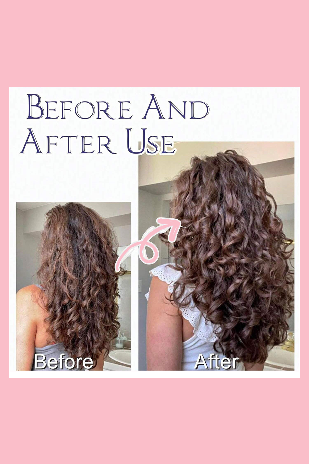 Pink Curl-Enhancing Air Cushion Comb - loveforevers