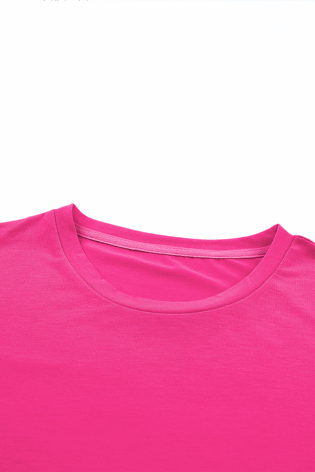 Khaki Casual Plain Crew Neck Tee - loveforevers