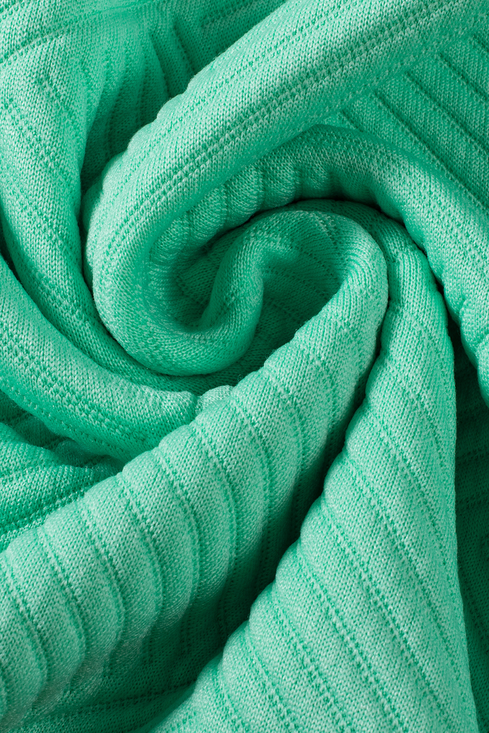 Mint Green Textured Cap Sleeve T Shirt Dress - loveforevers