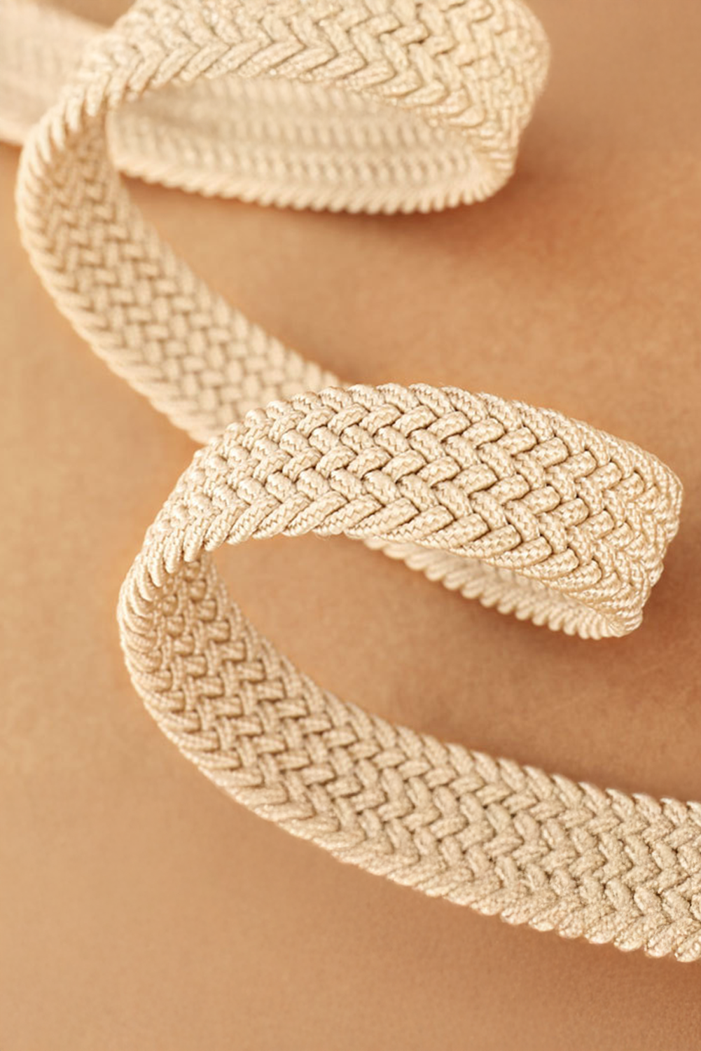 Dearlove White Boho Style Woven Canvas Waist Belt - loveforevers