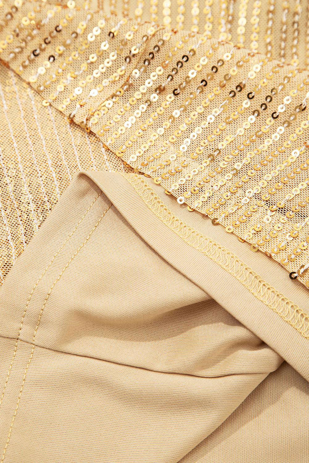 Gold Metallic Balloon Sleeve Buttoned High Neck Loose Blouse - loveforevers
