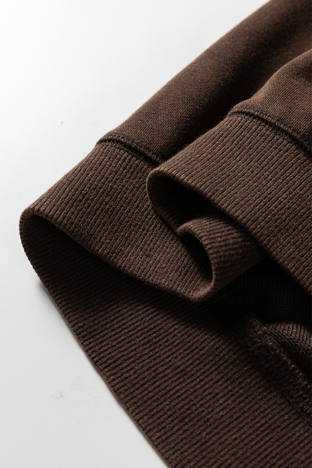 Coffee Button Front V Neck Casual Cardigan - loveforevers
