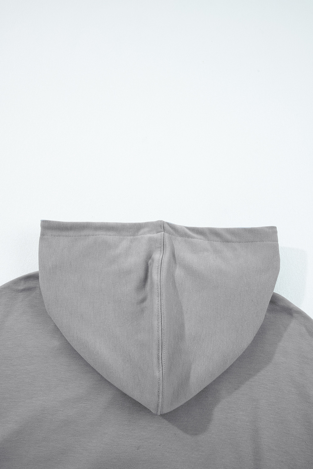 Gray Double Zipper Hooded Jacket and Sweatpants Active Set - loveforevers