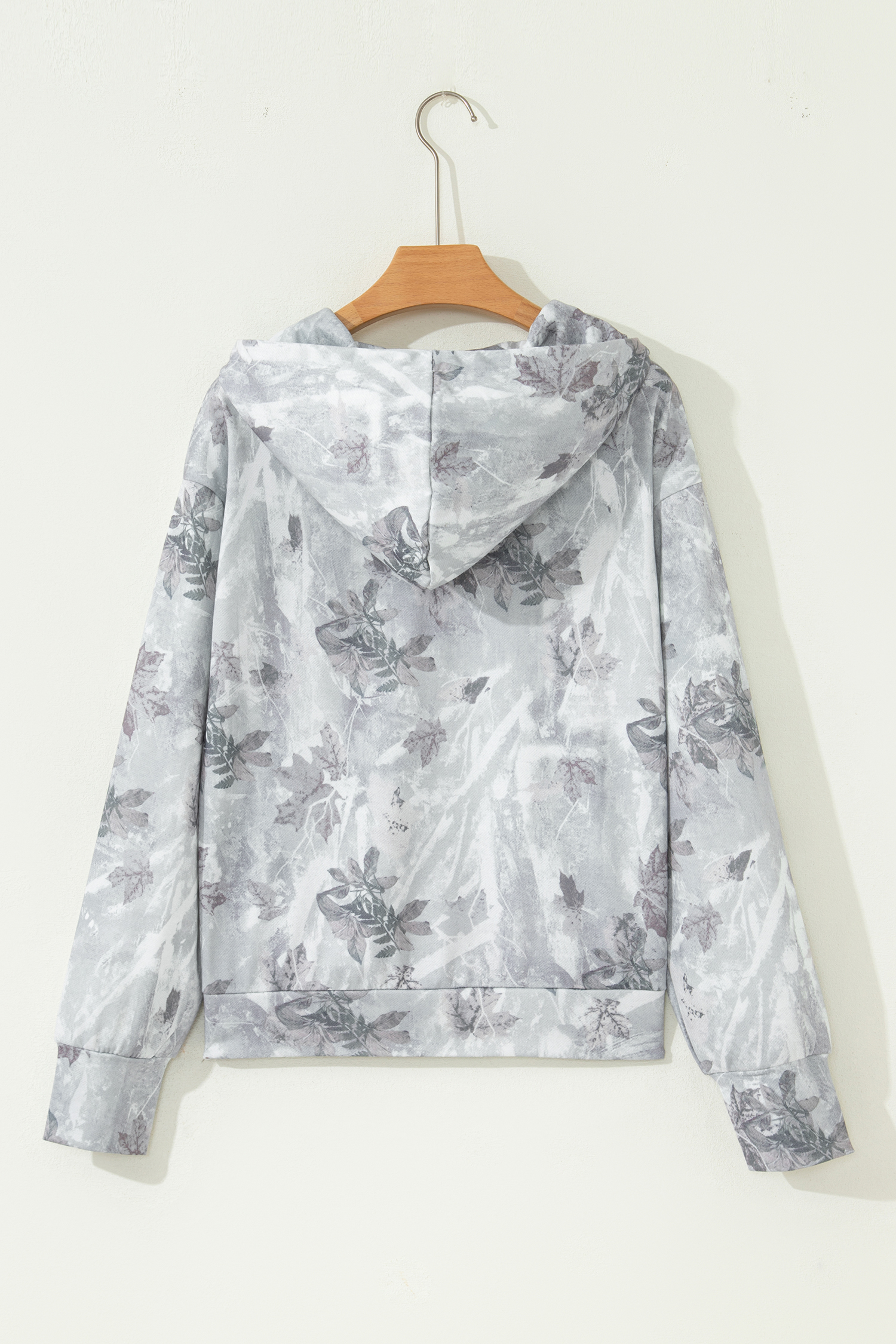 Beige Camo Print Baggy Drawstring Jogger Sweatpants - loveforevers