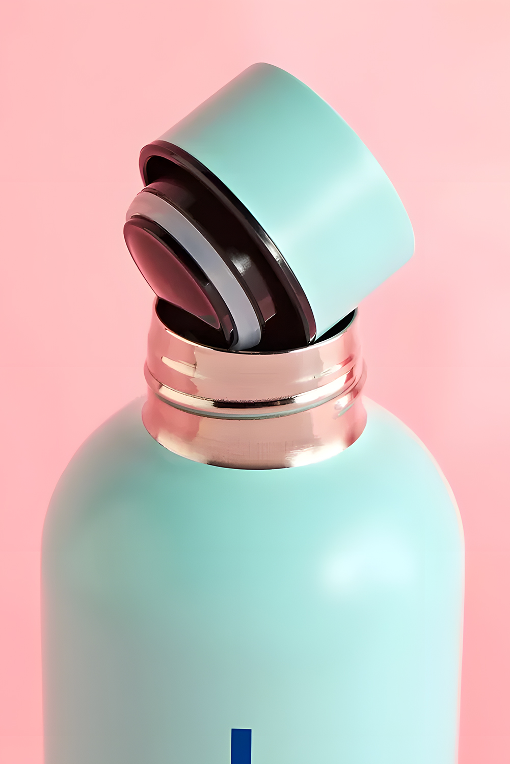 Sachet Pink 500ml Fashion Printed Double Wall Vacuum Water Bottle - loveforevers