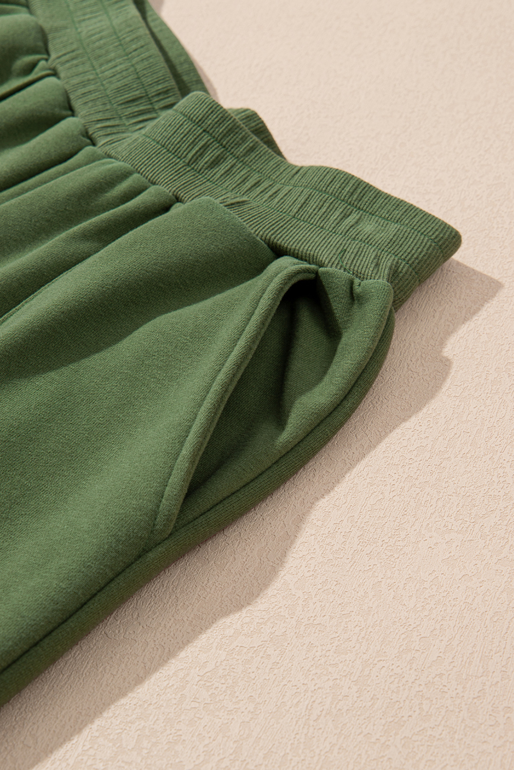 Vineyard Green Half Zip up Pullover Active Top and Joggers Set - loveforevers