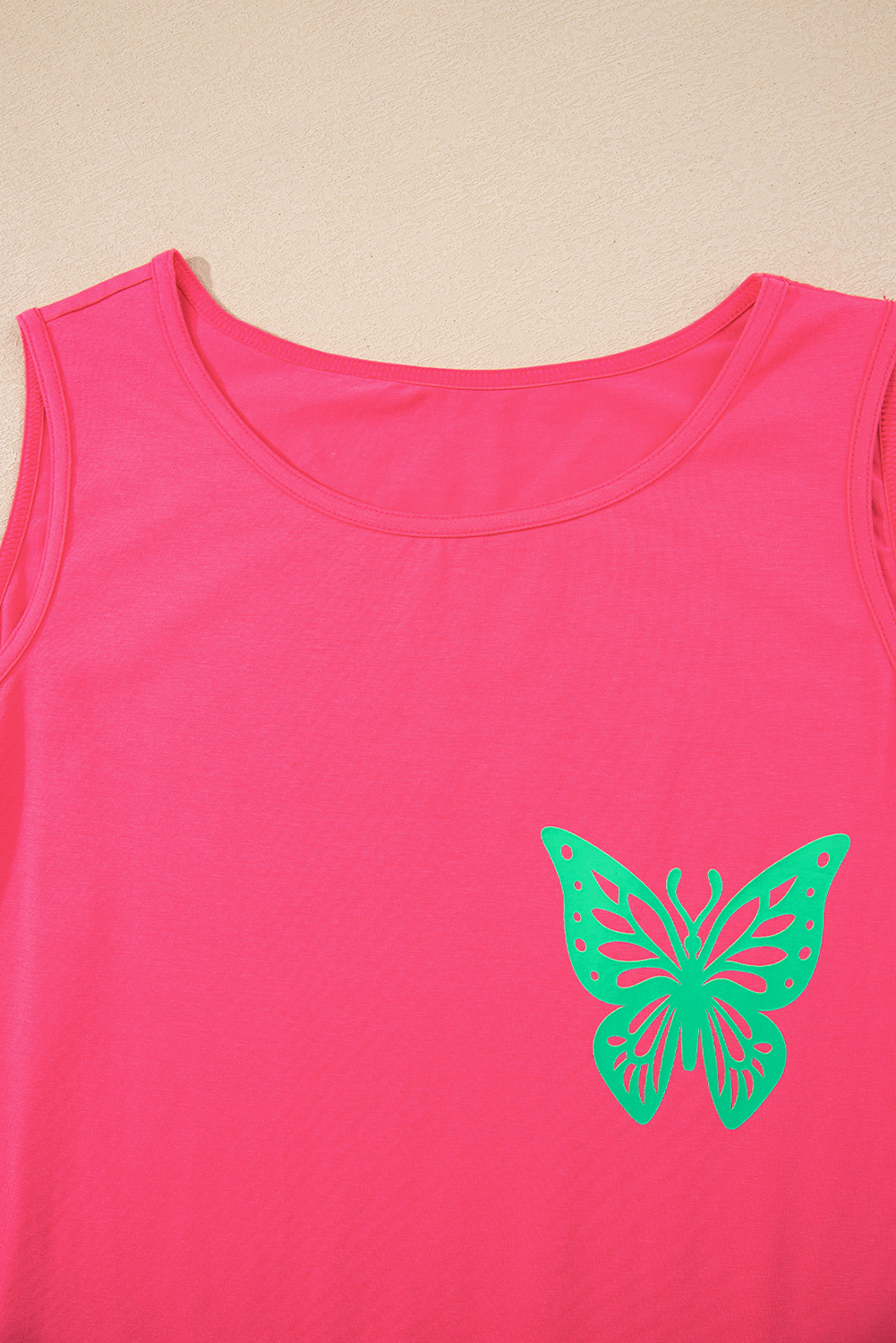 Blue Sun Graphic Casual Tank Top - loveforevers