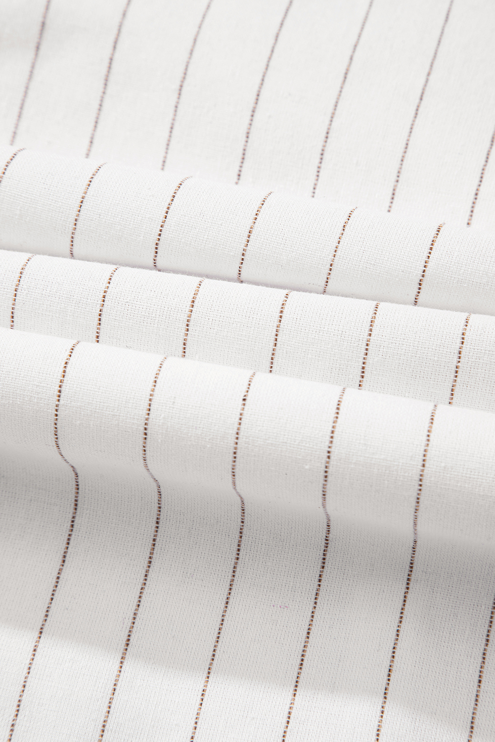 Beige Stripe Spaghetti Strap Pocketed High Waist Maxi Dress - loveforevers