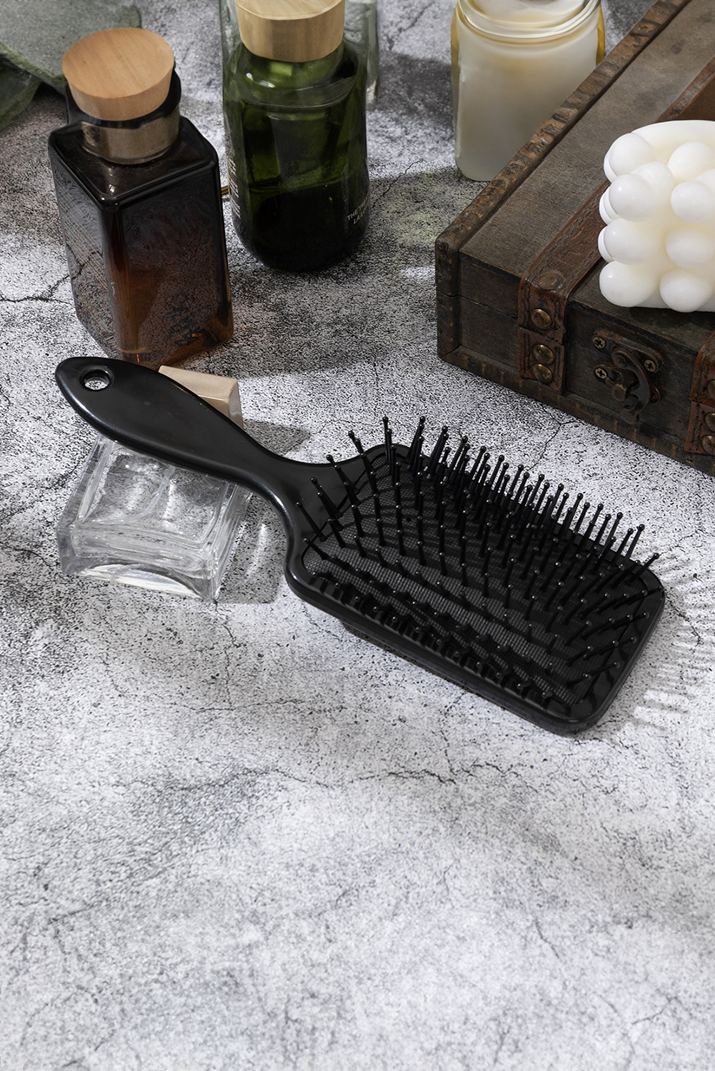 Black Spooky Halloween Pumpkin Air Cushion Comb - loveforevers