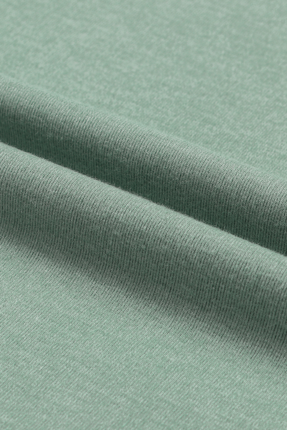 Green Buttoned Puff Long Sleeve Sheath Top - loveforevers
