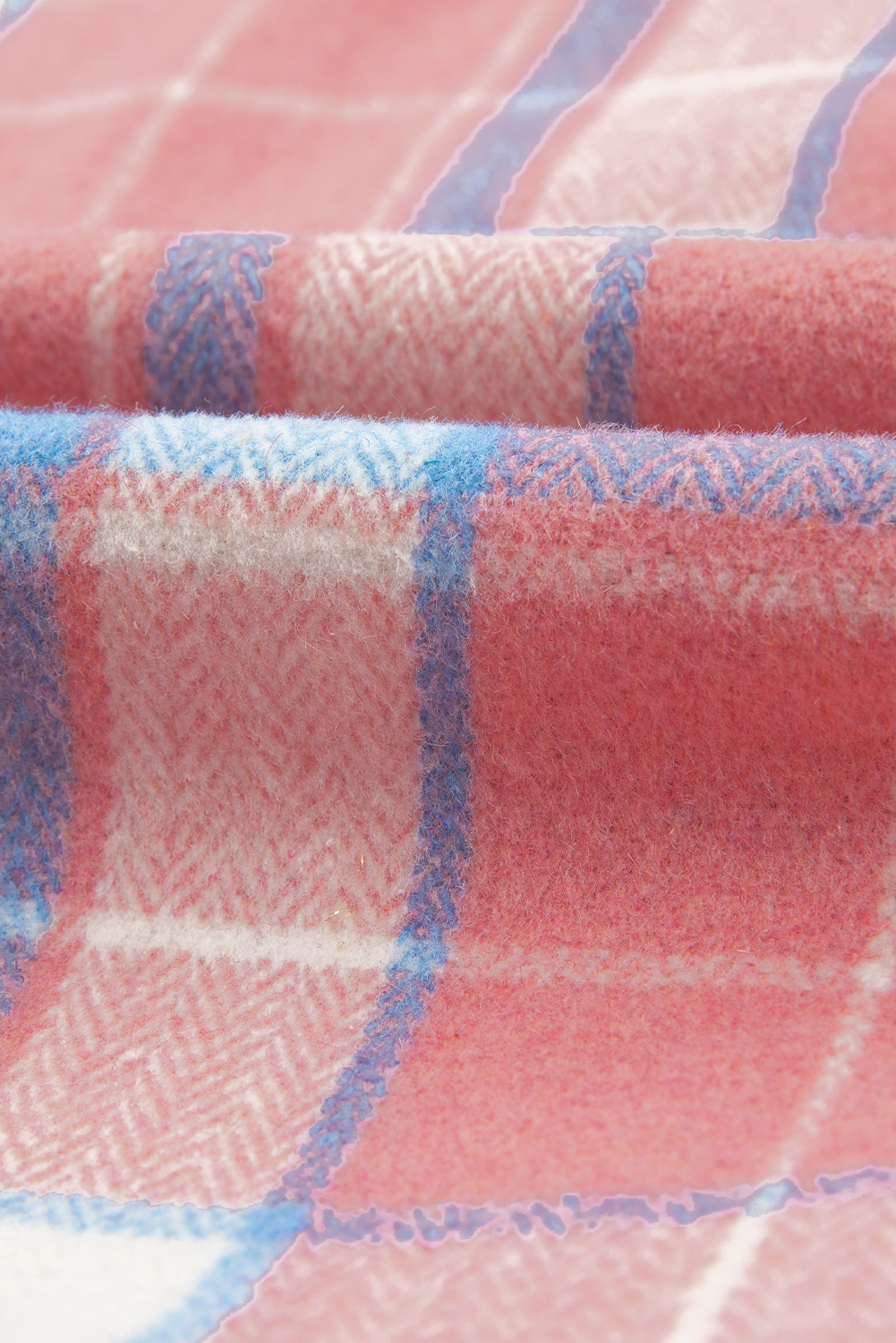 Pink Plaid Flap Pocket Button Up Shacket - loveforevers