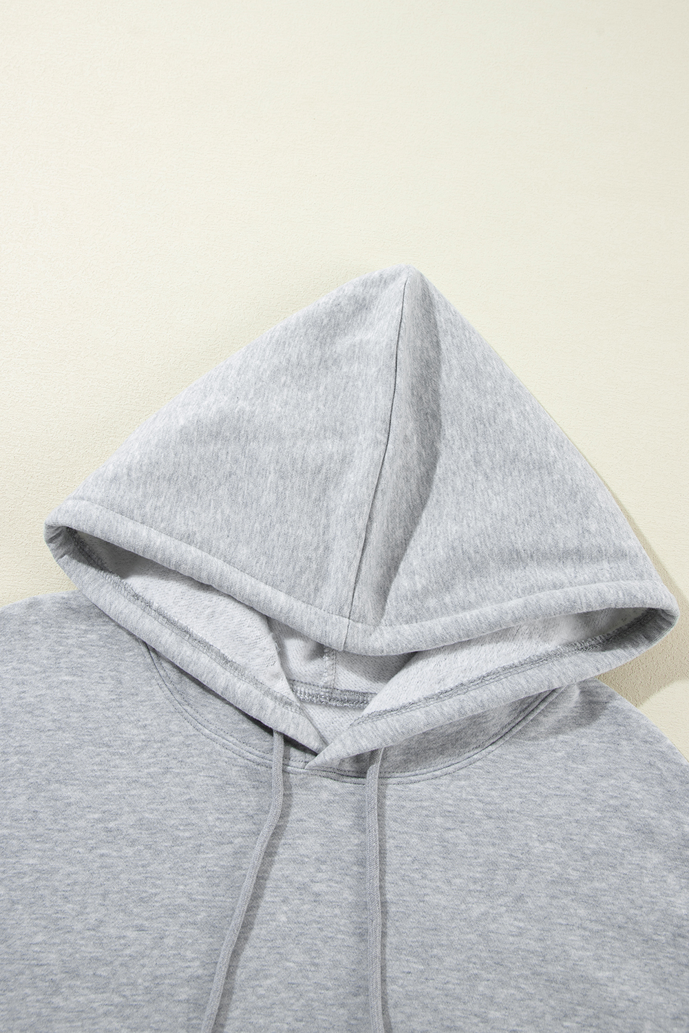 Valerian Fleece Lined Kangaroo Pocket Drawstring Chunky Hoodie - loveforevers