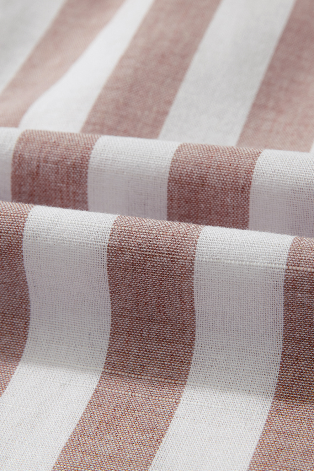 Khaki Stripe Casual Button Down Sleeveless Shirt - loveforevers
