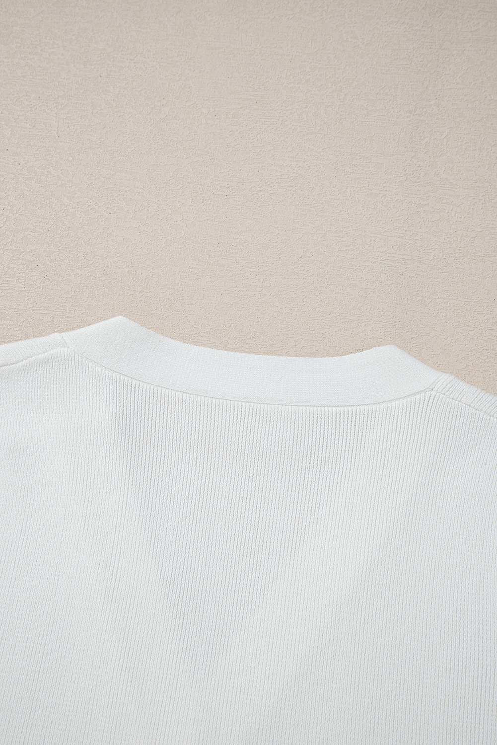 White V Neck Buttoned Sweater Vest - loveforevers