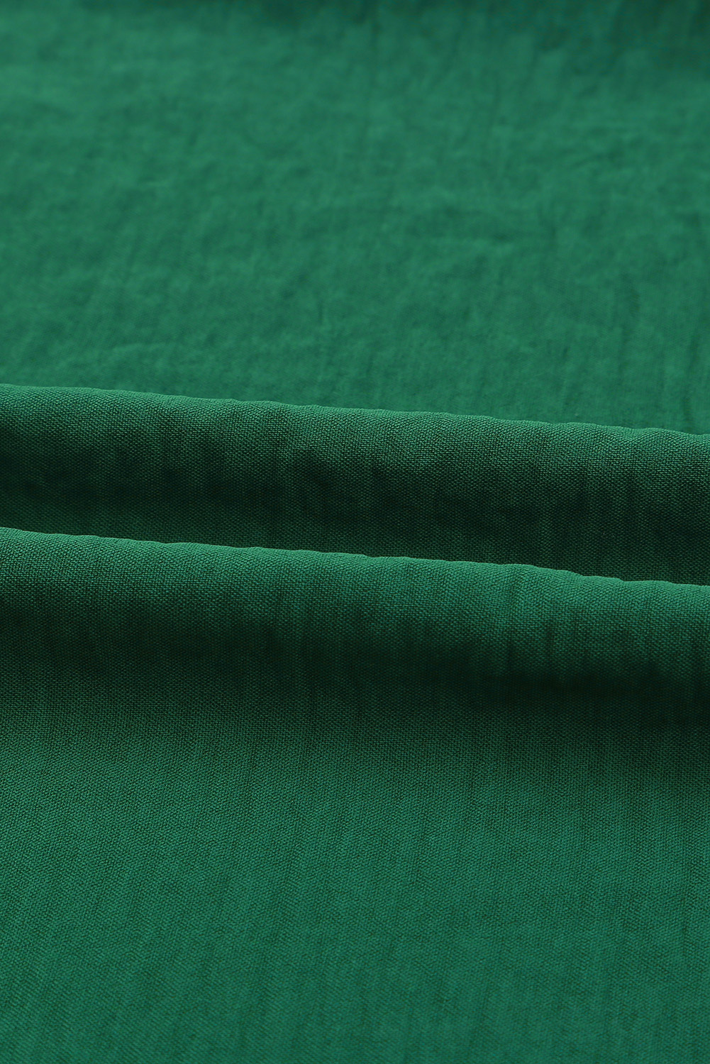 Green Smocked Wrist Shift Top - loveforevers