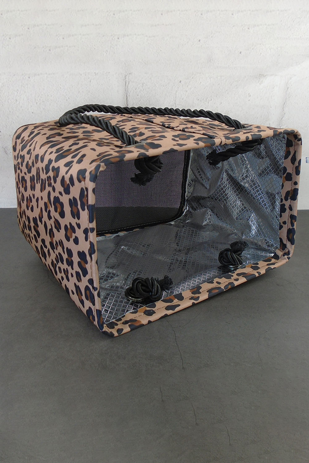 Leopard Waterproof Canvas Toiletry Bag (Slight Color Variations by Batch) - loveforevers