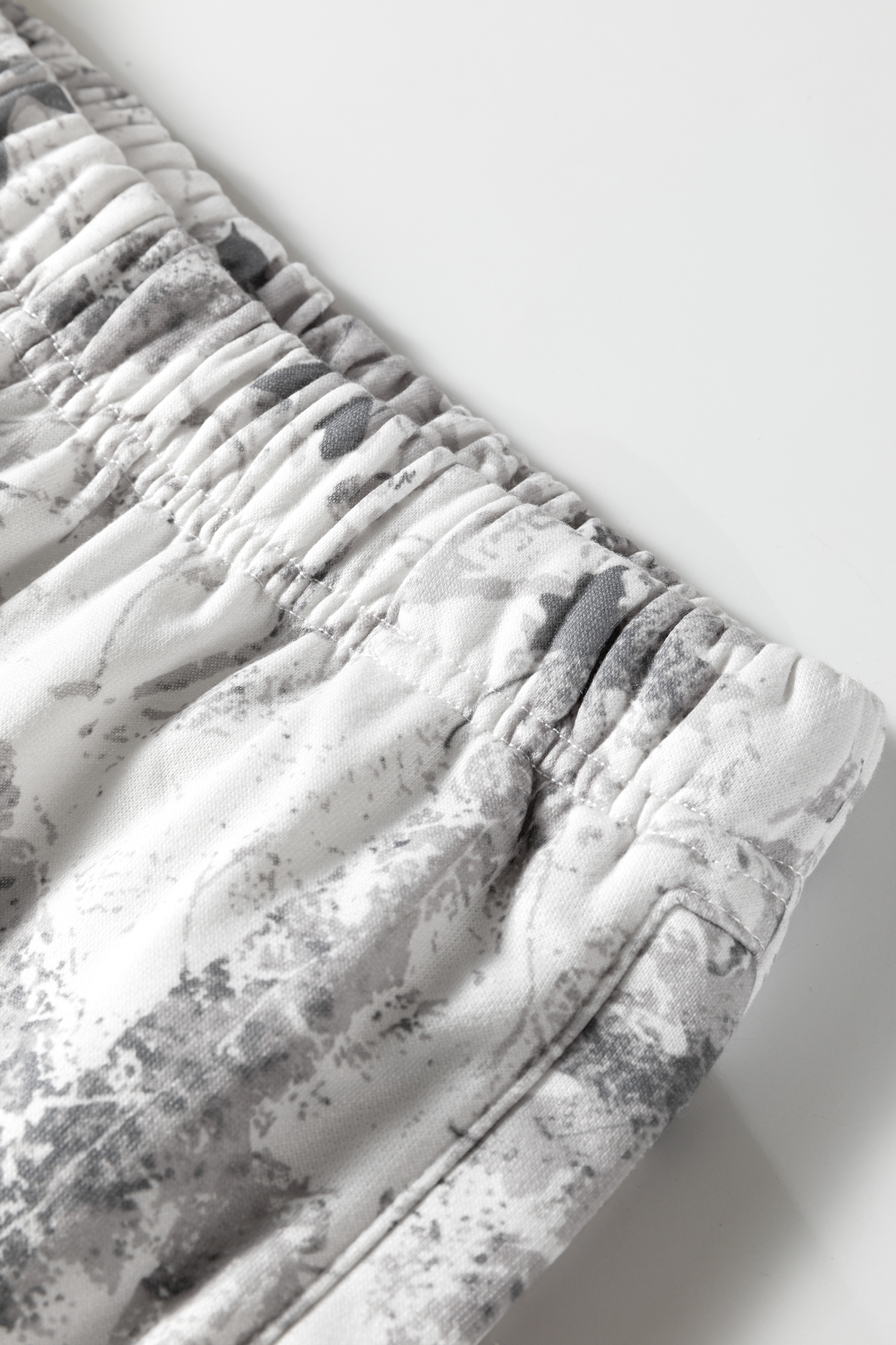 Beige Camo Print Baggy Drawstring Jogger Sweatpants - loveforevers