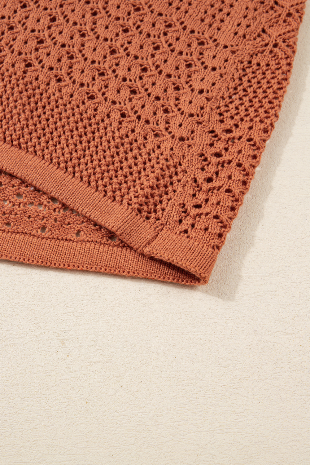 Redwood Burl Mixed Pattern Knitted Open Front Plus Cardigan - loveforevers