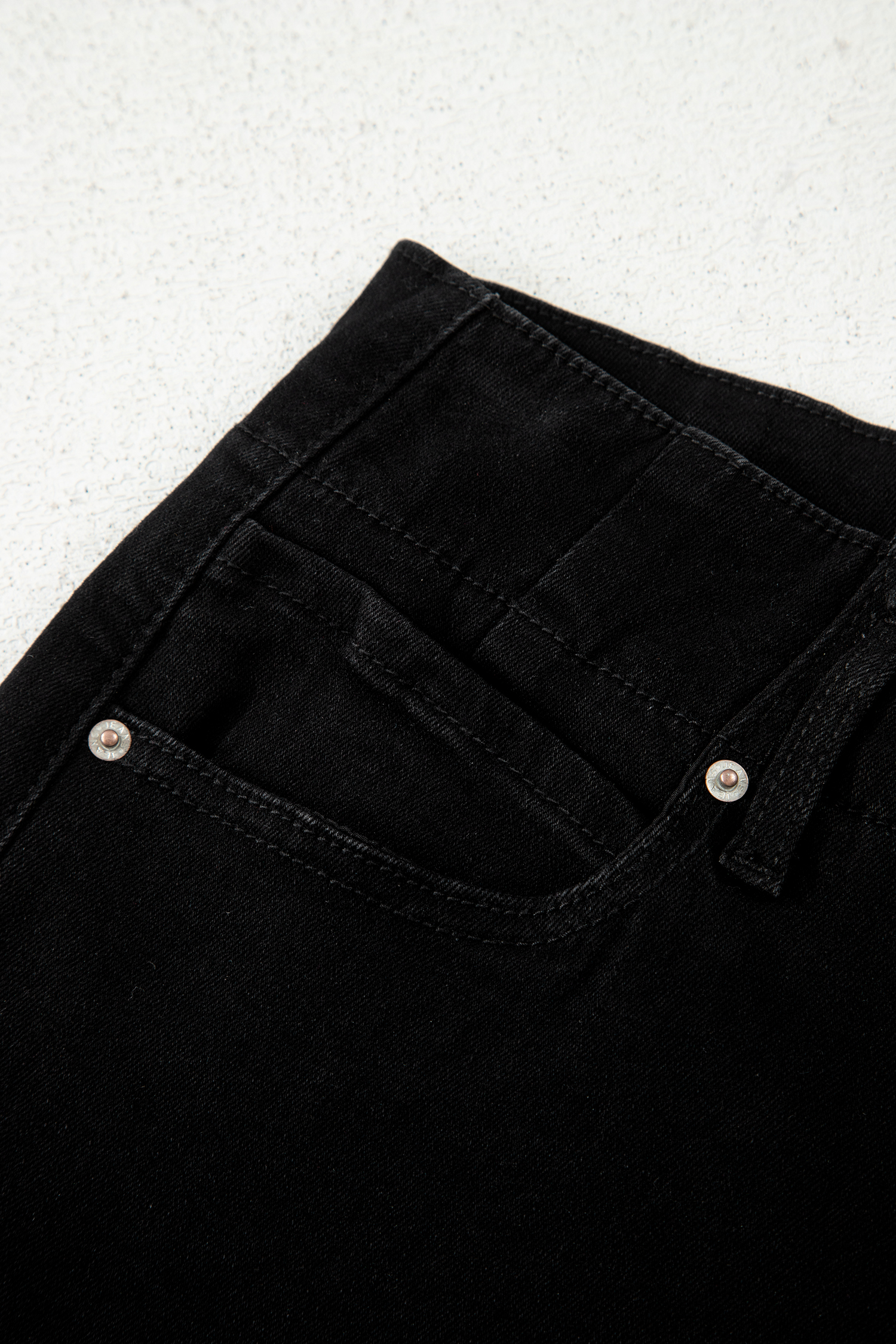 Bonbon 2-Button High Waist Flared Bottom Jeans - loveforevers