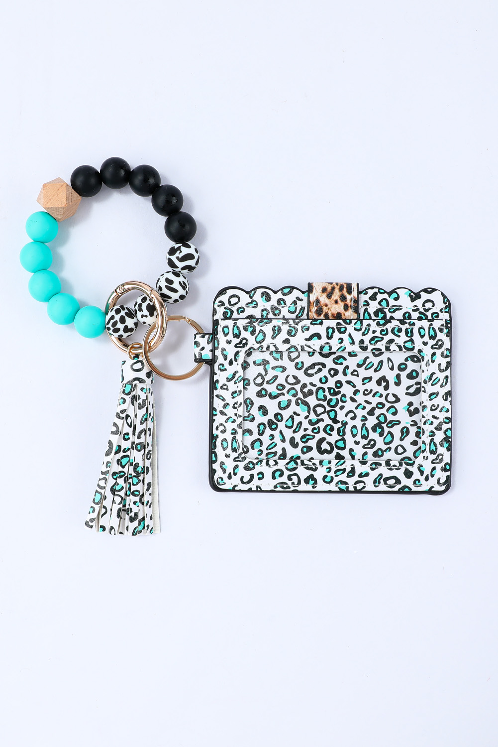 Green Western Fashion Card Bag Bracelet Key Ring - loveforevers
