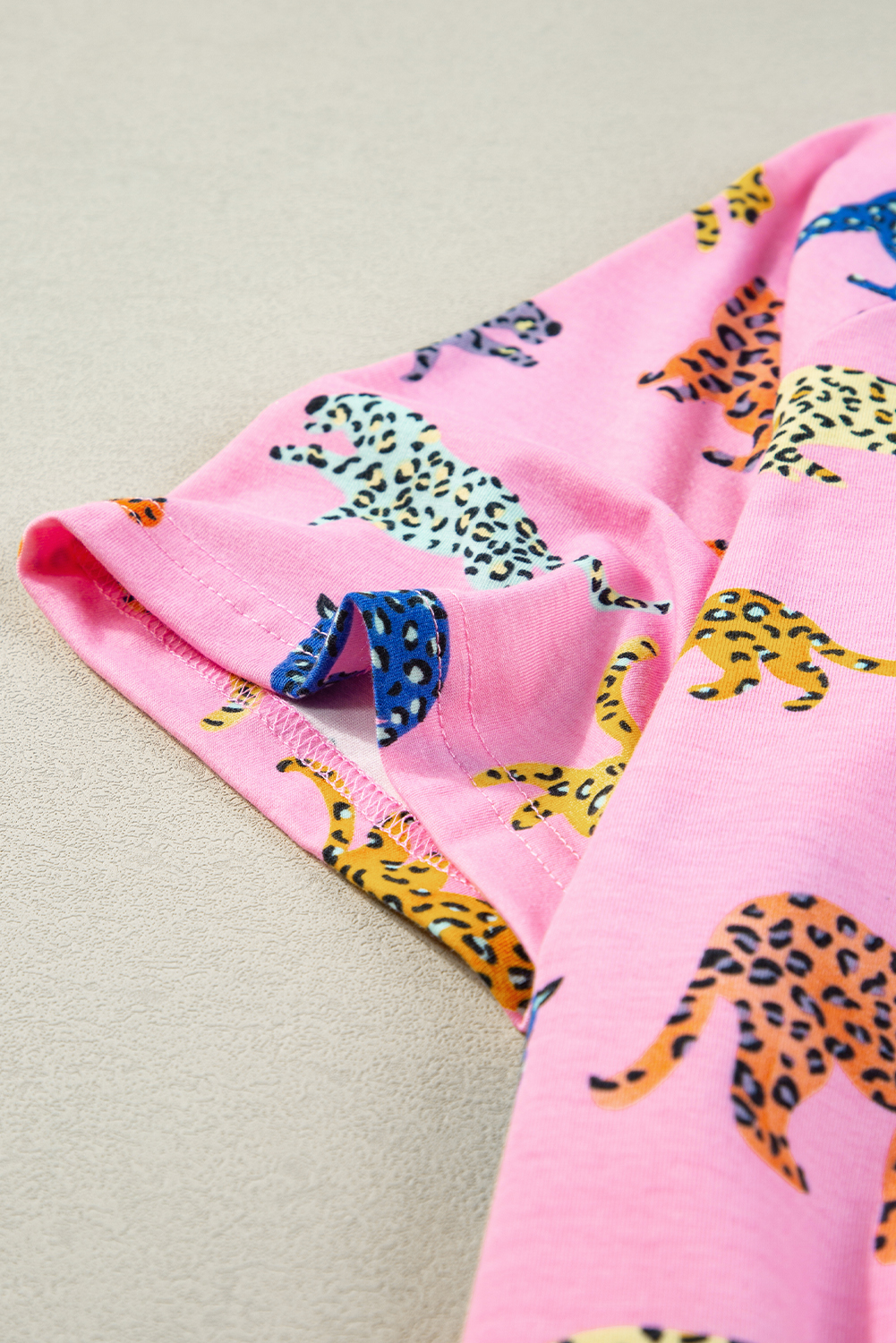 Pink Cheetah Print Shirt and Pants Pajama Set - loveforevers