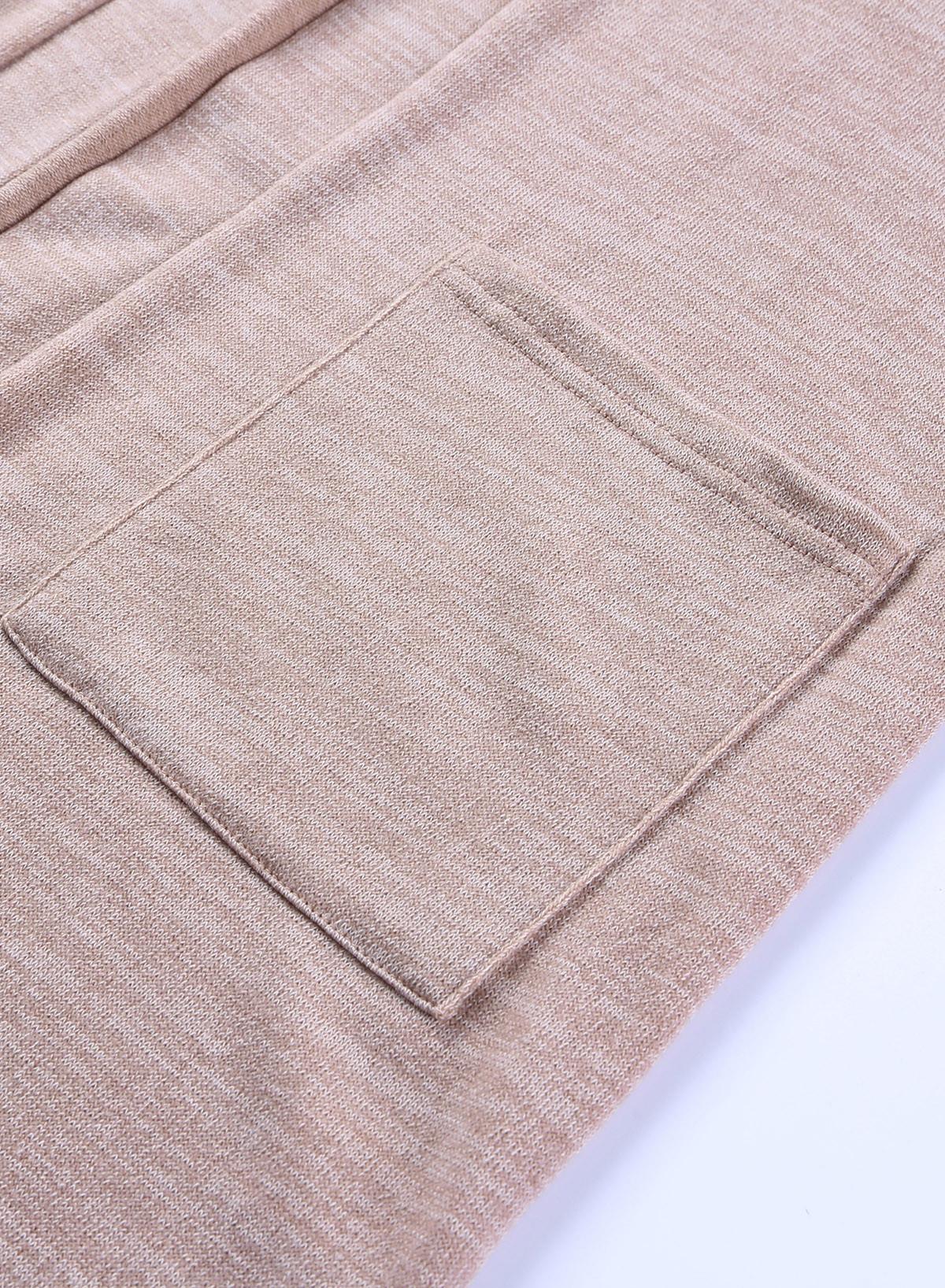 Pink Tunic Back Open Front Cardigan with Pockets - loveforevers