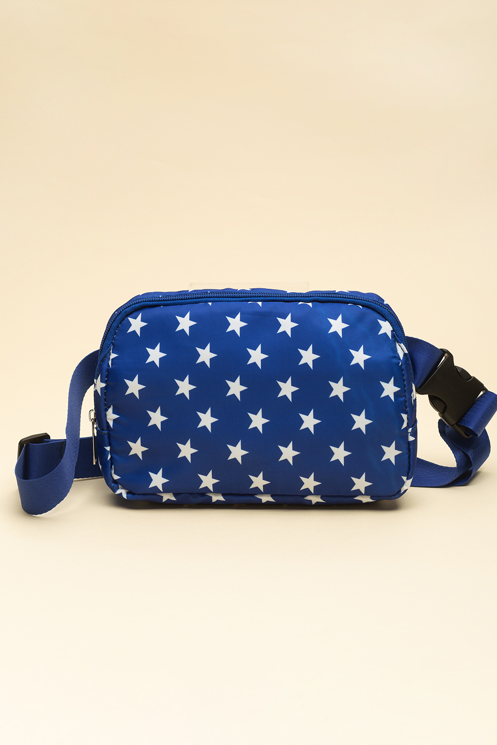 Bluing Independent Day Flag Star Printed Crossbody Bag - loveforevers