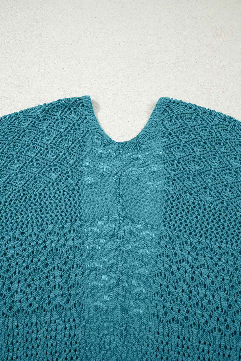 Redwood Burl Mixed Pattern Knitted Open Front Plus Cardigan - loveforevers