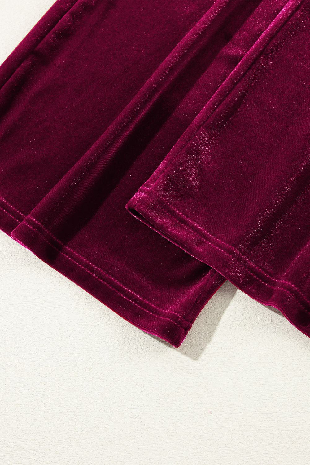 Evergreen Solid Drawstring Waist Wide Leg Pants - loveforevers