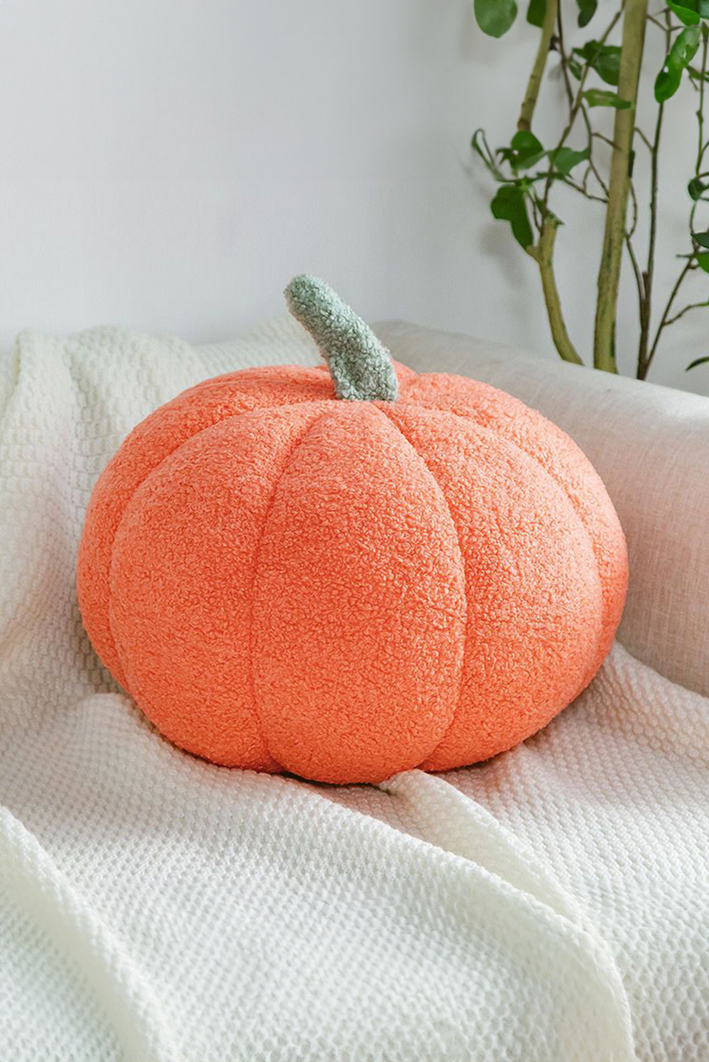 Grapefruit Orange 1pc Sugar Spice Halloween Pumpkin Cushion - loveforevers