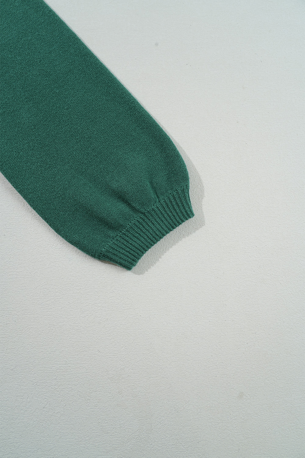 Blackish Green Pearl Beaded Merry Casual Sweater - loveforevers