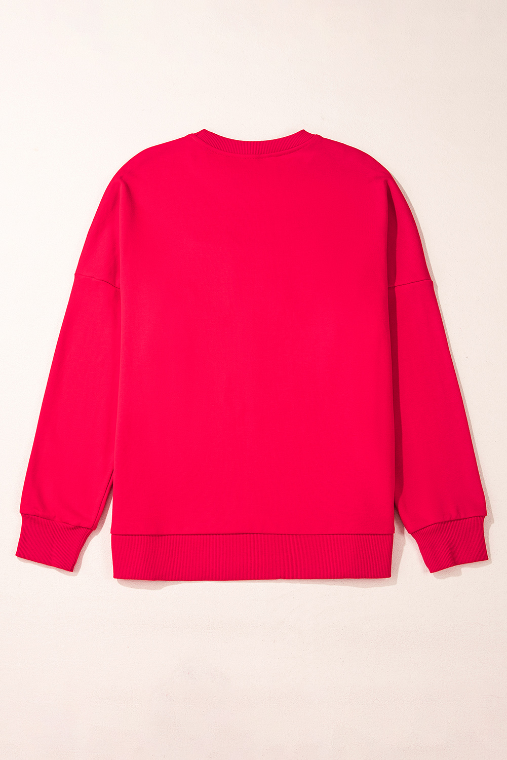 Fiery Red Christmas Santa Baby Tinsel Graphic Sweatshirt - loveforevers