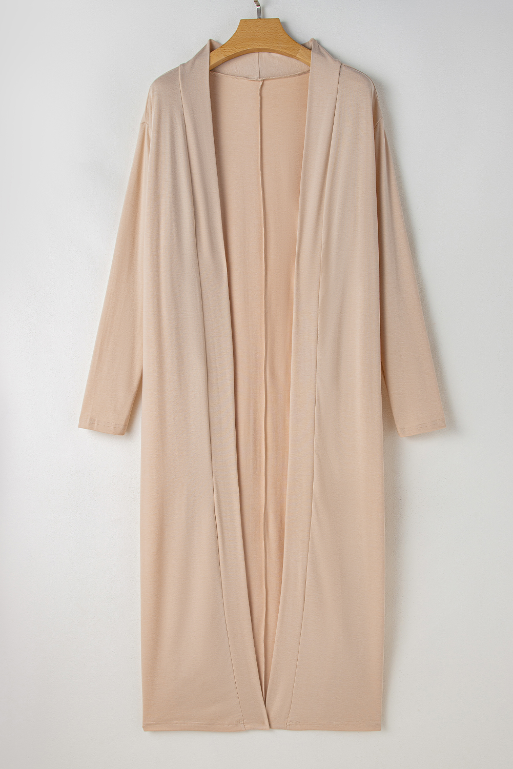 Parchment Split Long Cardigan and Skinny Pants Lounge Set - loveforevers