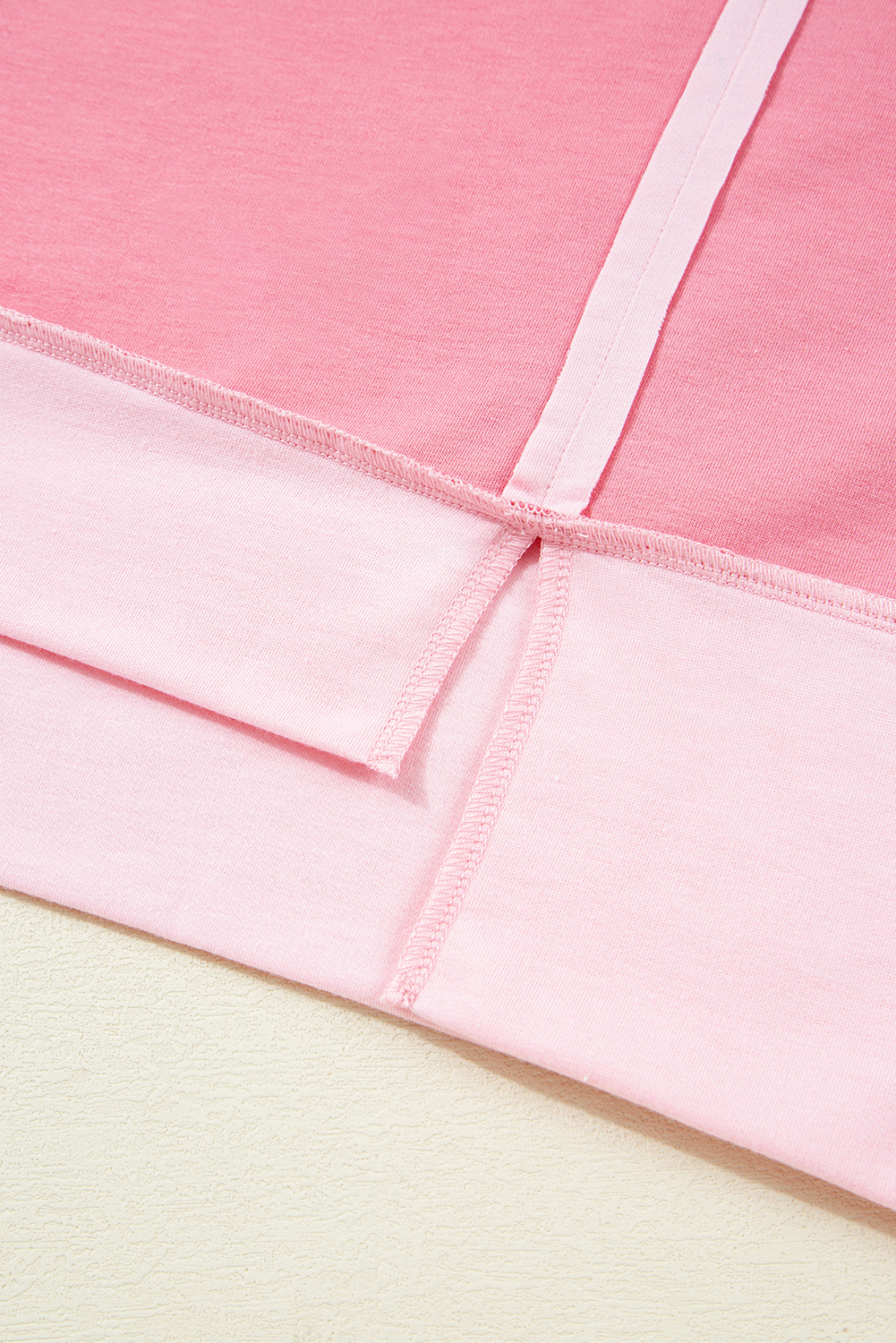 Smoke Green Half Sleeve Raw Seam High Low Side Split Top - loveforevers