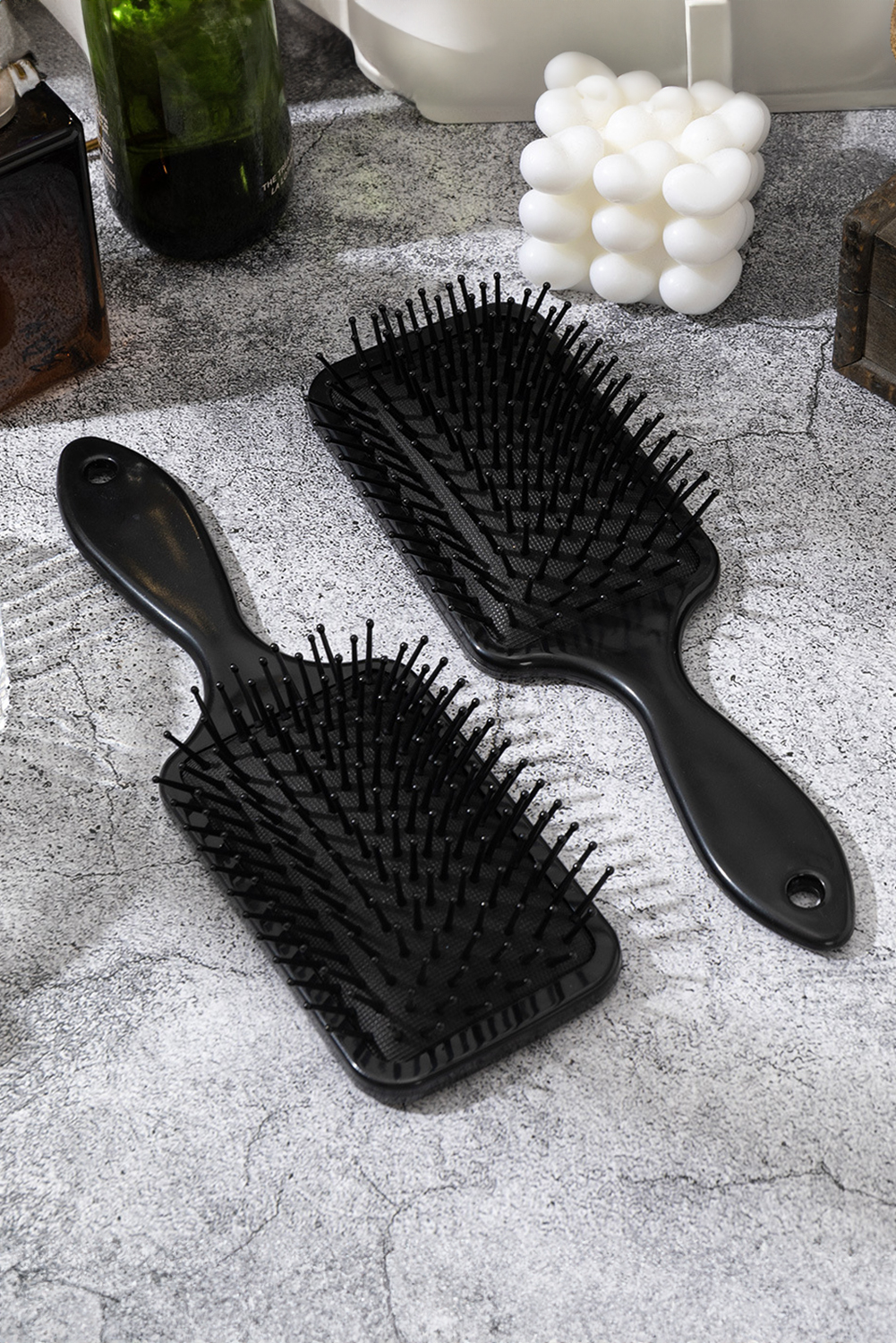 Black Spooky Halloween Pumpkin Air Cushion Comb - loveforevers