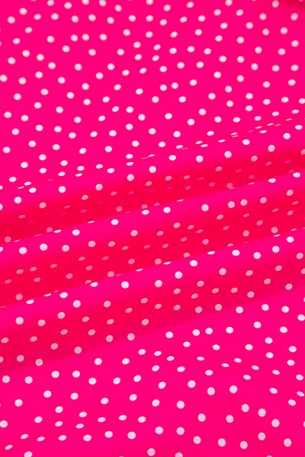 Rose Polka Dot Print Ruffled Smocked High Waist Plus Midi Dress - loveforevers