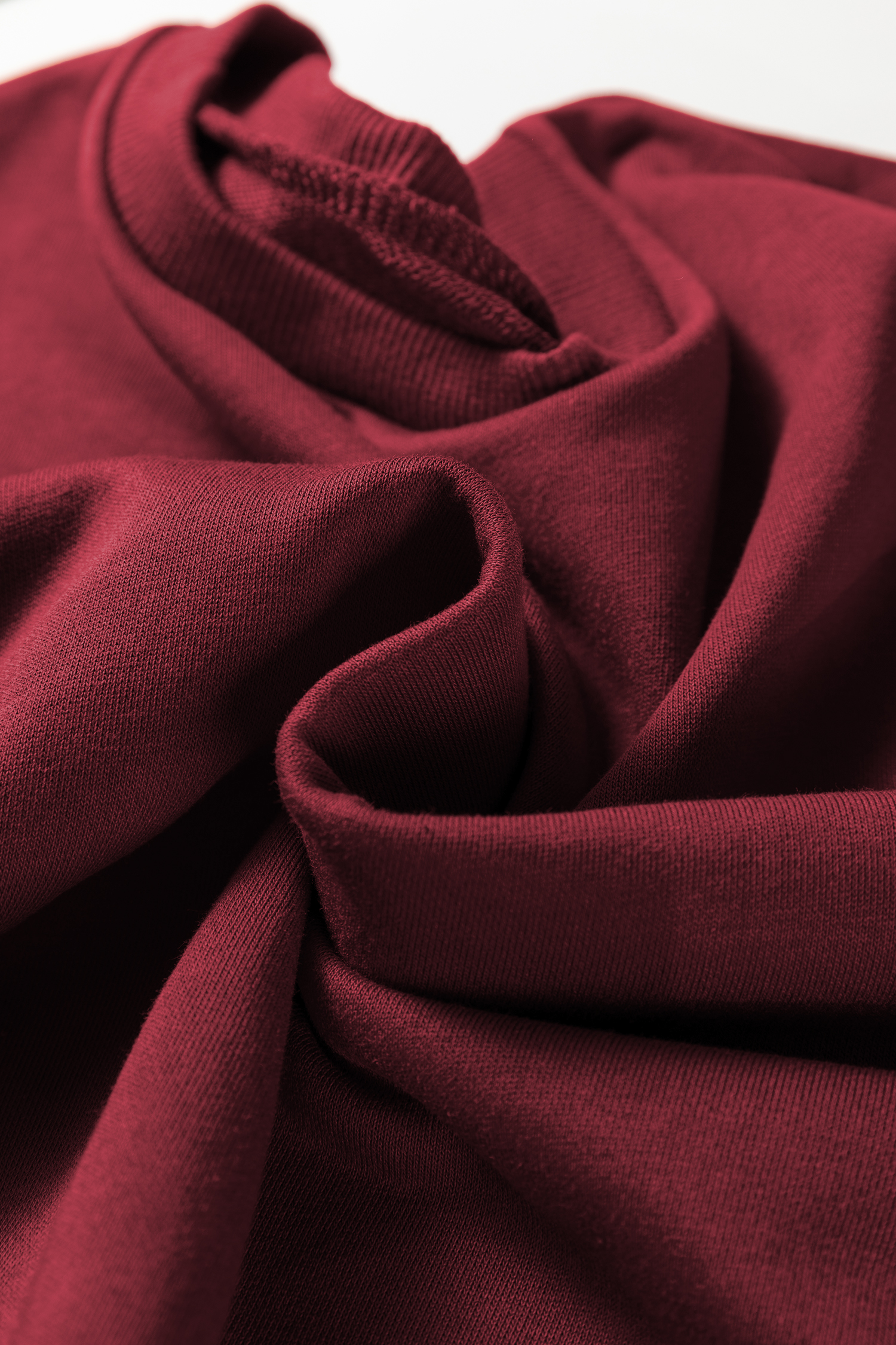 Burgundy Varsity Striped 3/4 Sleeve Pullover Drawstring Sweatpants Set - loveforevers