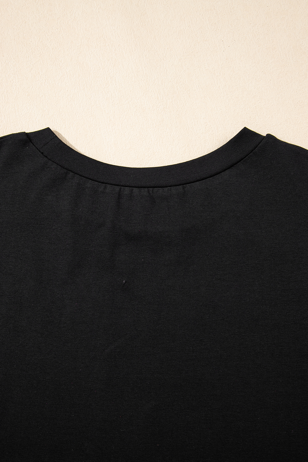 Black Nashville Guitar Print Crew Neck T Shirt Mini Dress - loveforevers