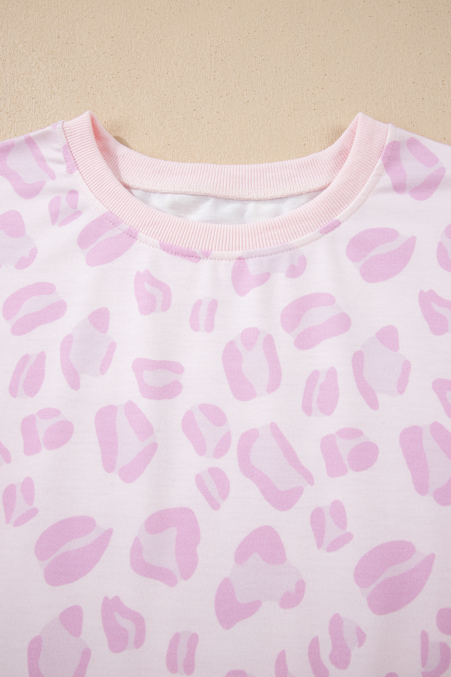 Pink Leopard Two Piece Top and Pants Set - loveforevers