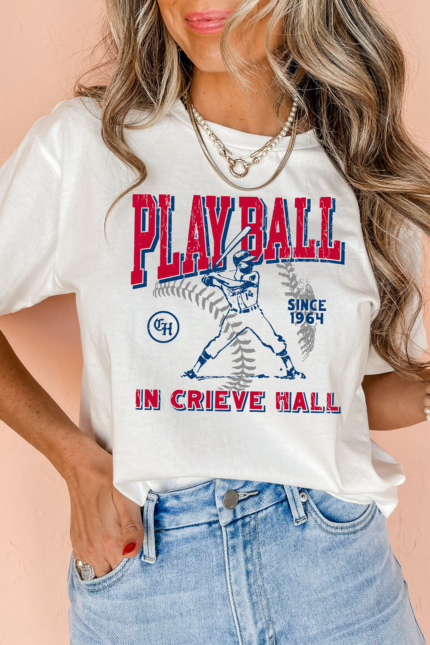 White SHOT CALLER WANNA BE A BALLER Casual Graphic Tee - loveforevers