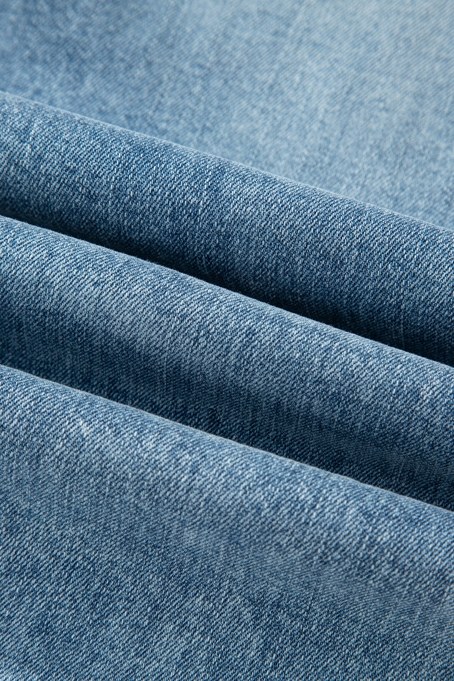 Myosotis Raw Hem Ripped Open Knee Fit Flare Jeans - loveforevers