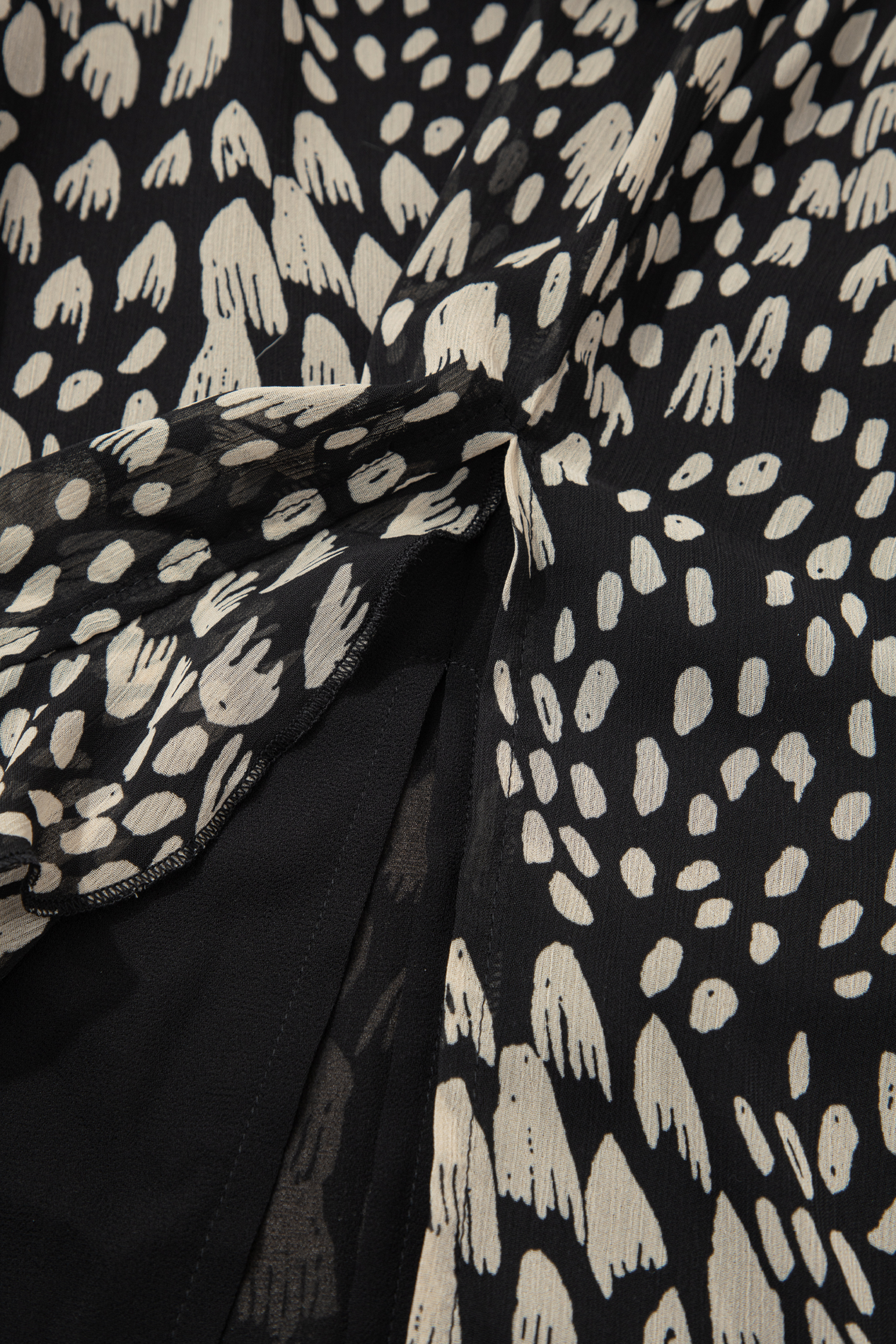 Black Printed Sleeveless Maxi Dress - loveforevers