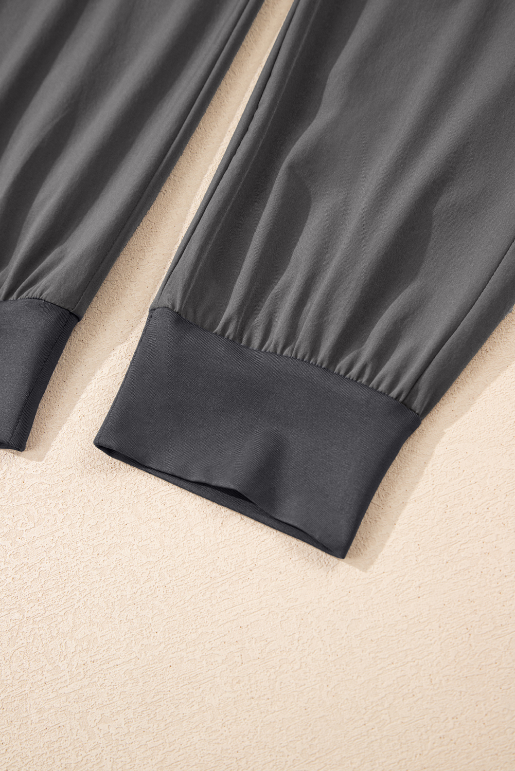 Black Elastic High Waist Pocketed Cargo Jogger Pants - loveforevers