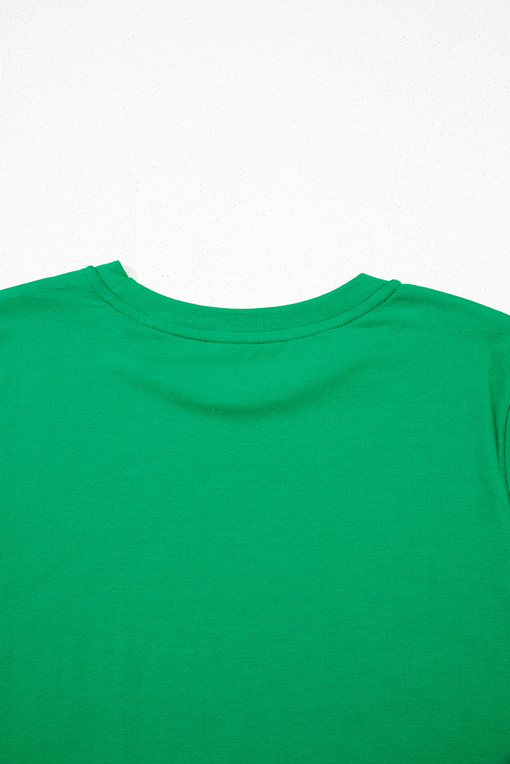 Khaki Casual Plain Crew Neck Tee - loveforevers